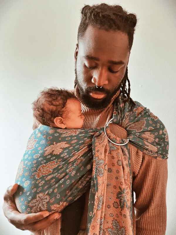 almitratattva リングスリング　made in India Ring Slings Baby Carrier – Soft & Ergonomic | Almitra Tattva