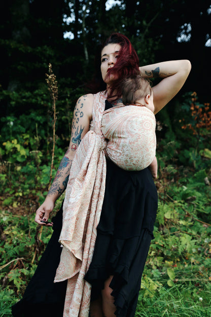 Wool blend baby wraps