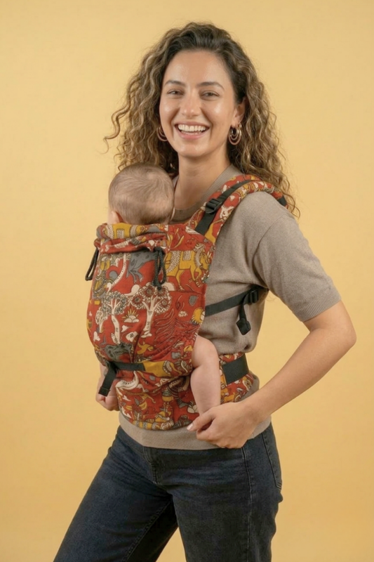 Jataka Tales Baby Carrier - Kalamkari Collection