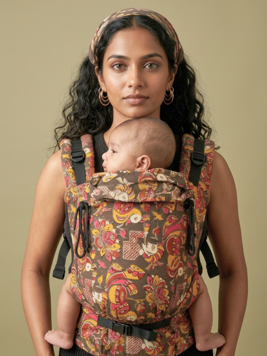 Shehnai Baby Carrier - Kalamkari Collection