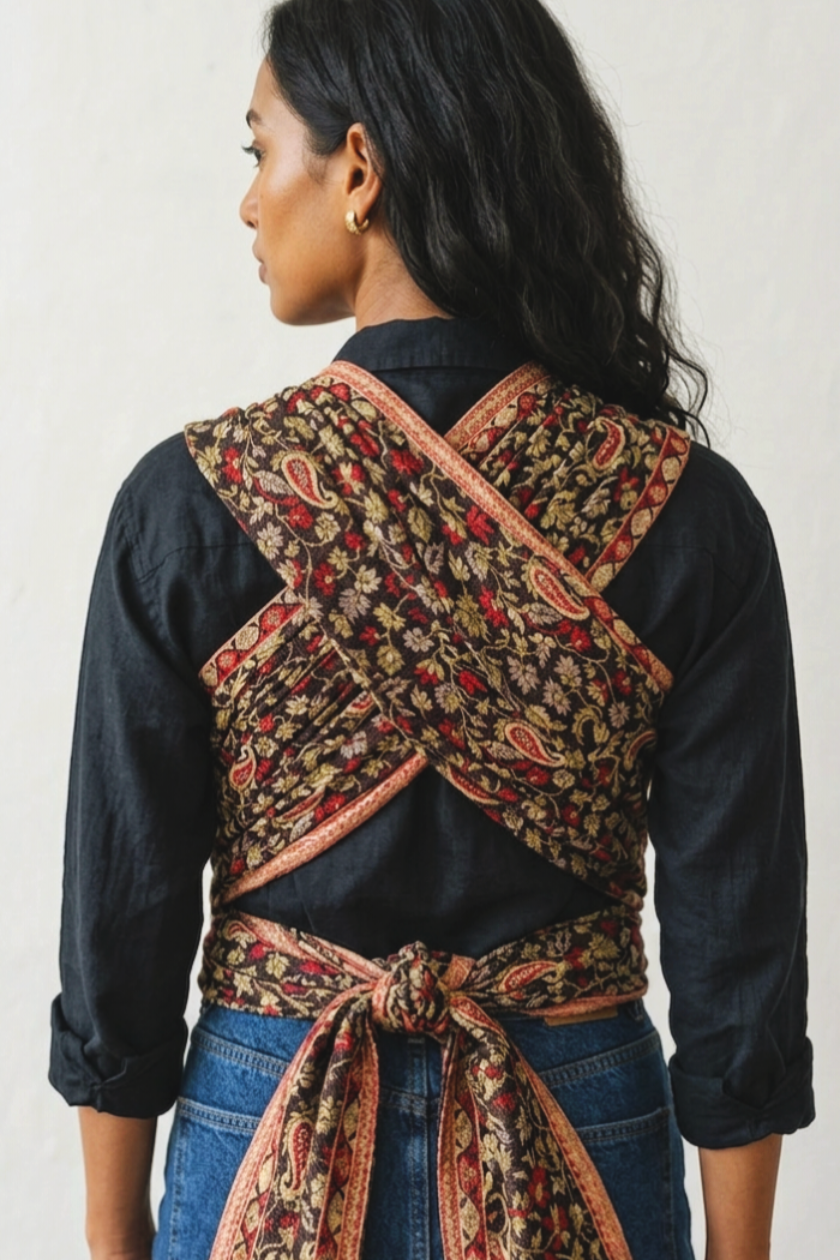 Chenab Woven Wrap 2.0 - Cashmere Collection