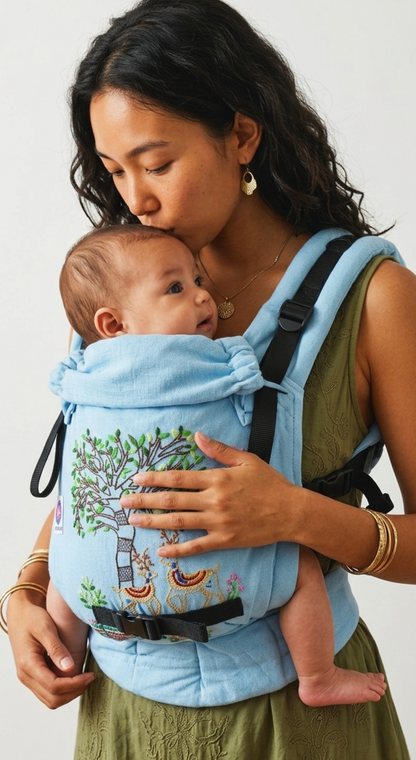 Mrigaya Yoga Baby Carrier – Hand Embroidered Collection