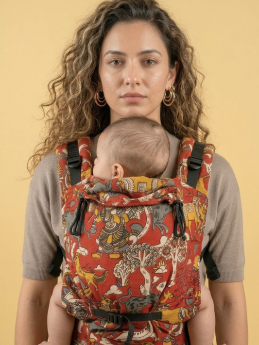 Jataka Tales Baby Carrier - Kalamkari Collection