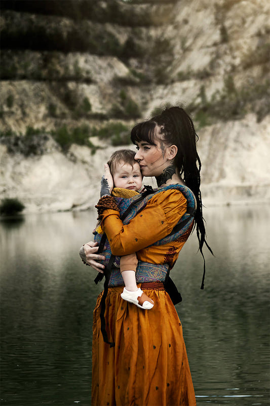 Marisa Yoga Baby Carrier – Cashmere Collection - Almitra Tattva