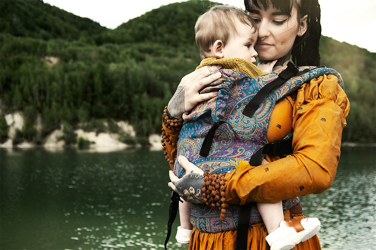 Marisa Yoga Baby Carrier – Cashmere Collection - Almitra Tattva
