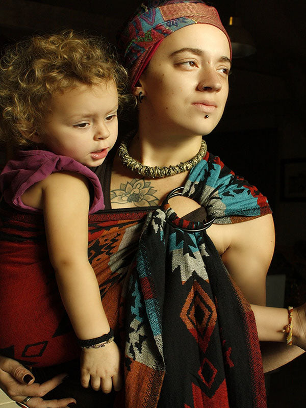 Kullu Collection - Auronee Wrap Converted Ring Sling - Almitra Tattva