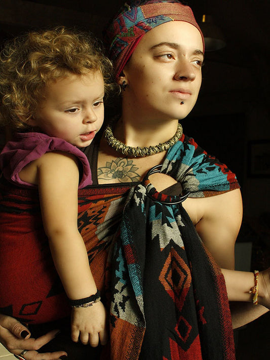 Kullu Collection - Auronee Wrap Converted Ring Sling - Almitra Tattva