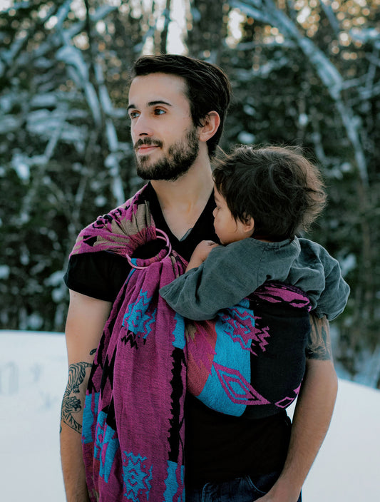 Kullu Collection - Pema Wrap Converted Ring Sling - Almitra Tattva