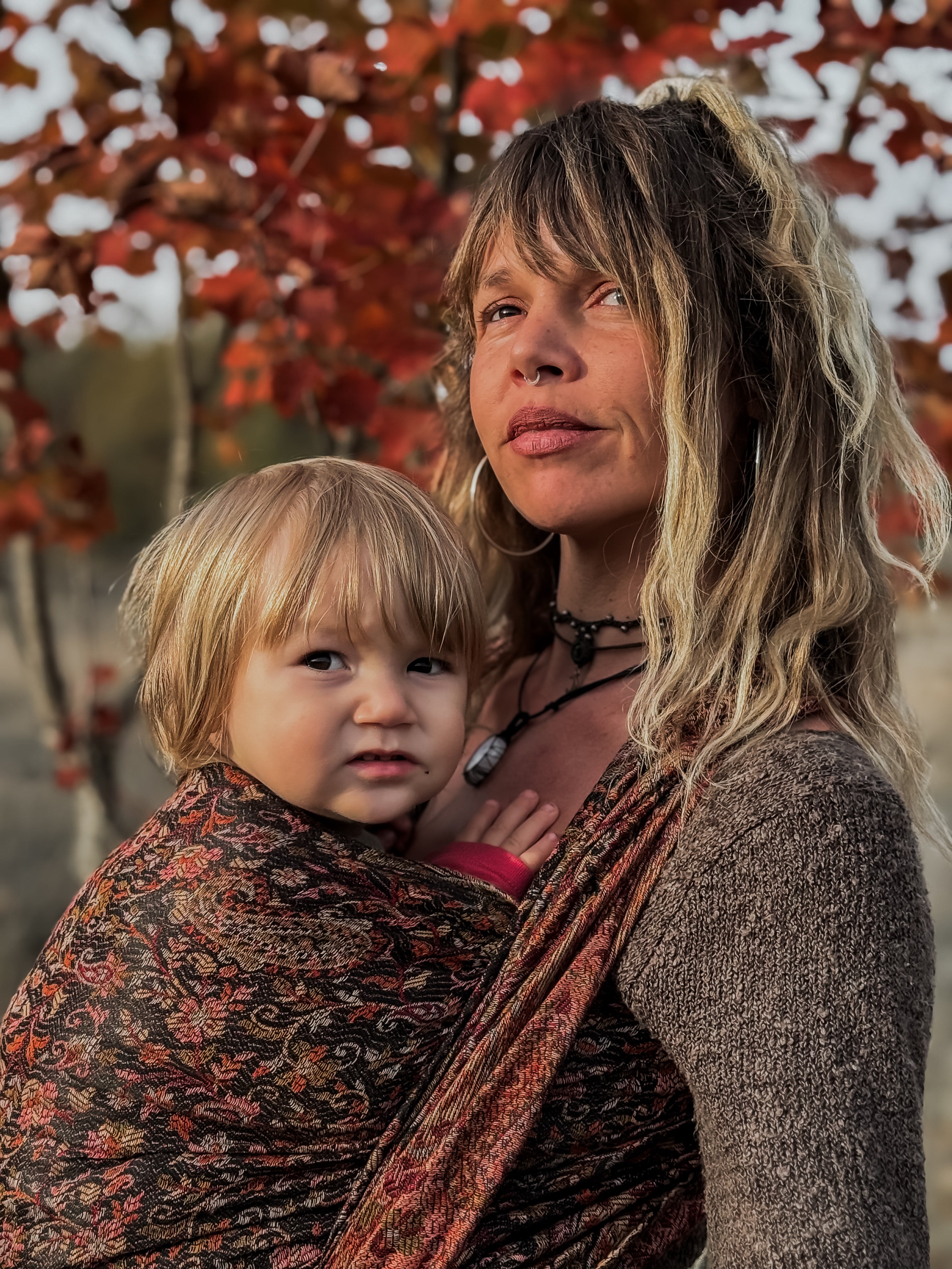 Kalindi Cashmere Wrap – Luxury Babywearing – Almitra Tattva