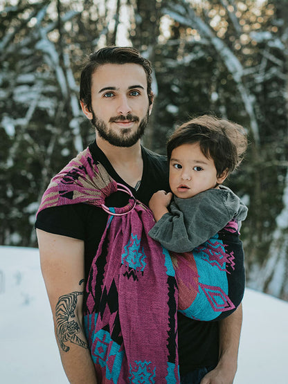 Kullu Collection - Pema Wrap Converted Ring Sling - Almitra Tattva