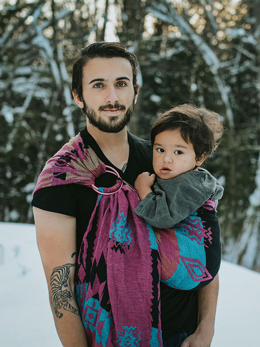 Kullu Collection - Pema Wrap Converted Ring Sling - Almitra Tattva