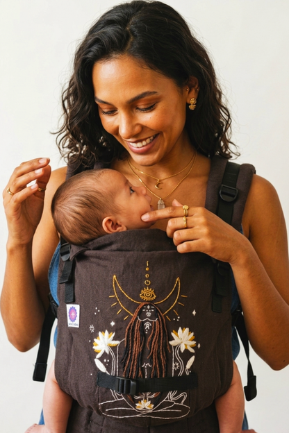 Shakti Yoga Baby Carrier – Hand Embroidered Collection