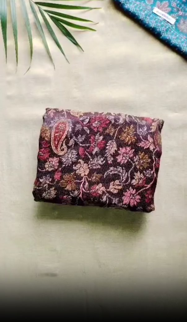 Almitra Tattva Chenab Woven Wrap - Cashmere Collection