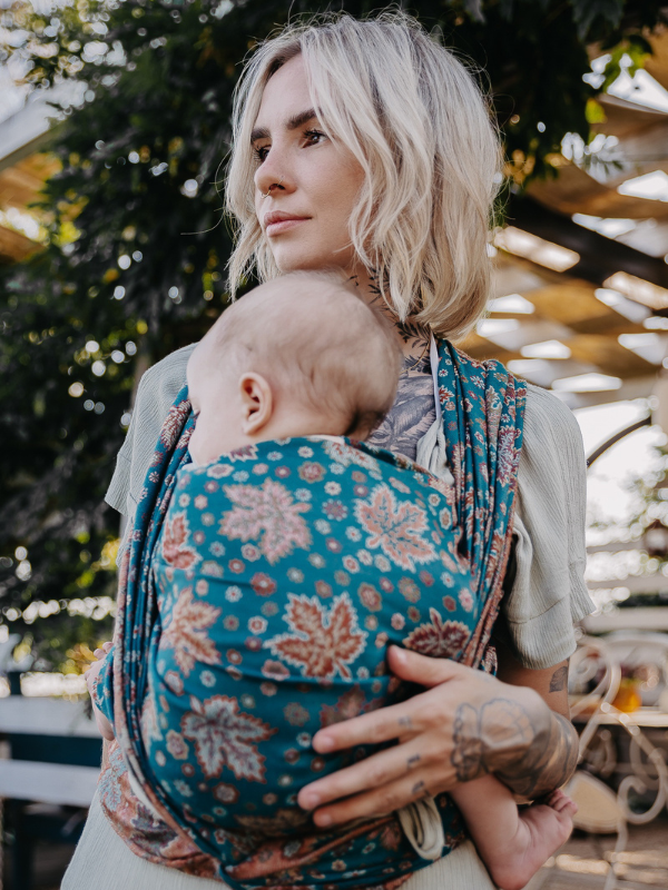 Deep Phirozi Baby Carrier – Chinar Collection – Almitra Tattva